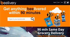 Desktop Screenshot of beelivery.com